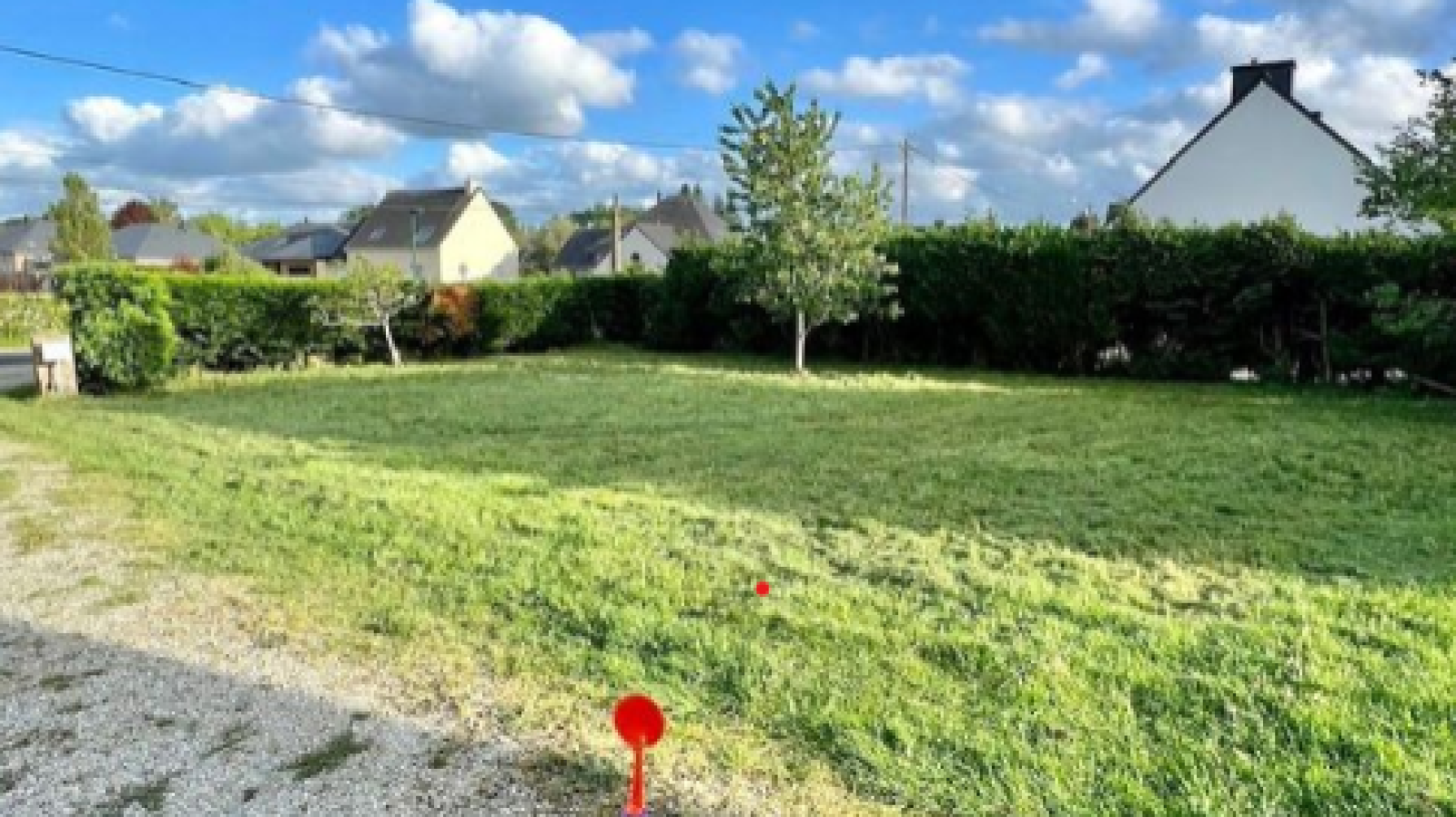 Terrain constructible de 390m2 à Landaul