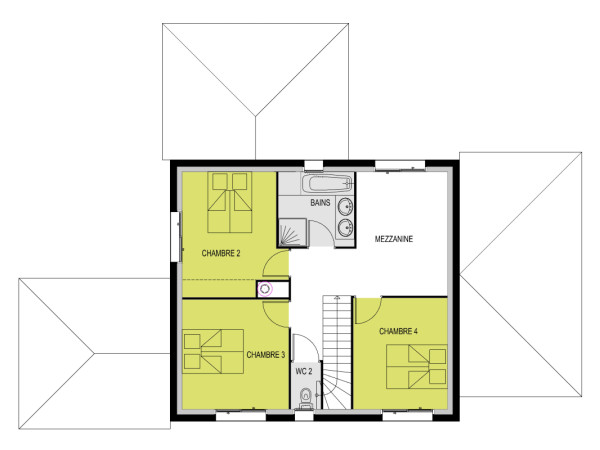 Plan (maison 1827)