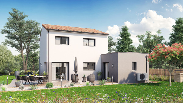 Maison neuve à Pornic avec 4 chambres sur terrain de 964m2 - image 2