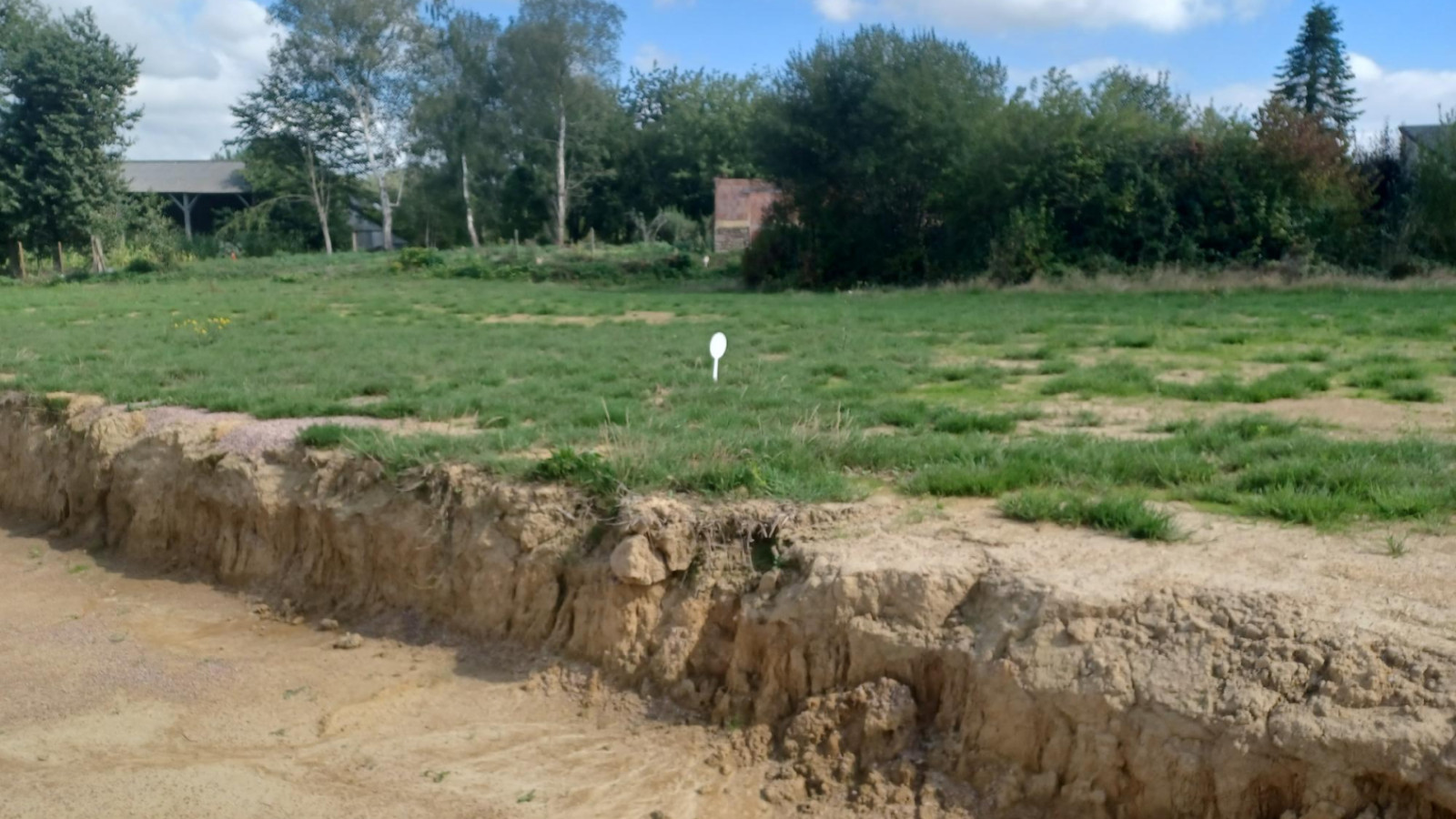 Terrain constructible de 325m2 à La Bouëxière