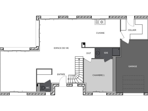 Plan (maison 270)